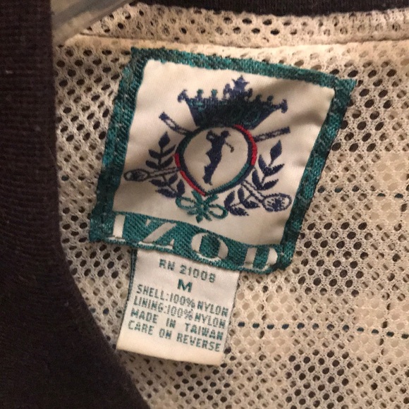 Izod checkered golf jacket - Picture 2 of 3